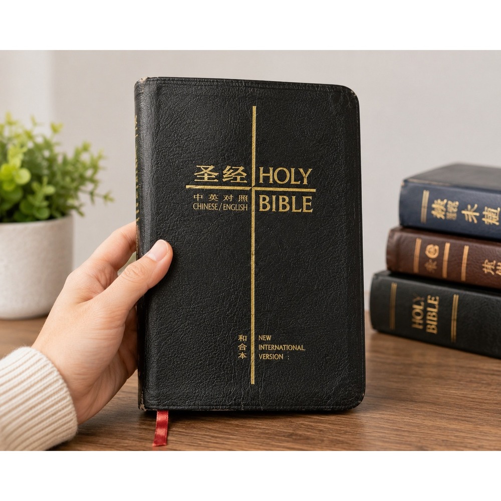 Chinese English Holy Bible NIV‎ 1996 Bilingual Softcover Study Devotional
